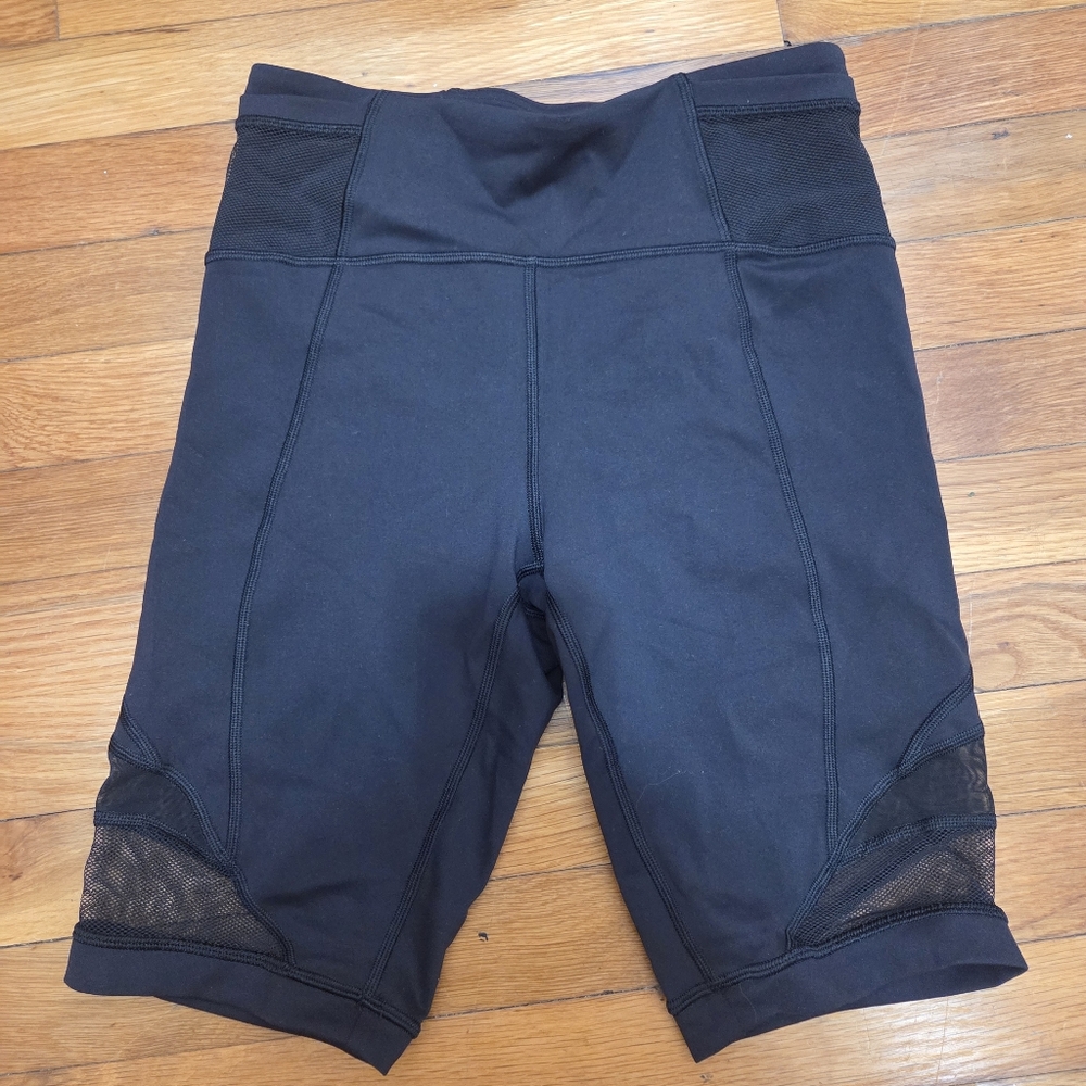 Lululemon Black Forget The Sweat Shorts Size 8